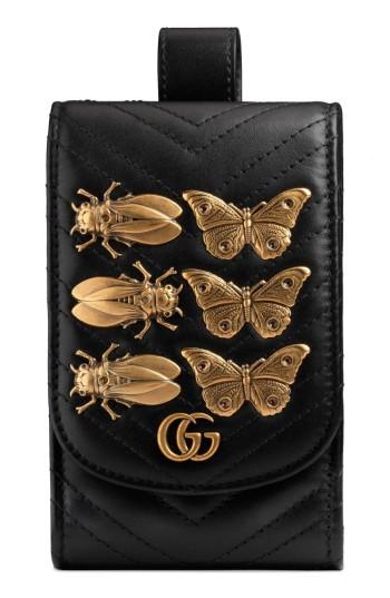 Gucci Gg Marmont 2.0 Matelasse Leather Phone Case -