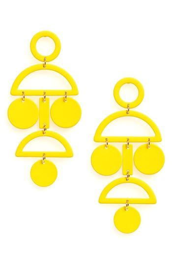 Women's Natasha Geo Statement Earrings