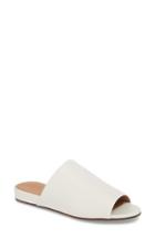 Women's Caslon Kiana Slide Sandal M - White