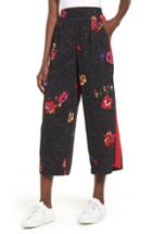Women's Bp. Side Stripe Floral Print Pants