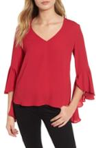 Women's Bailey 44 Tatyana Flare Sleeve Top - Red