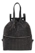 Topshop Tokyo Studded Backpack - Black