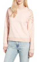Women's Rebecca Minkoff Jenn Sweatshirt, Size - Pink
