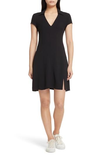 Women's Theory Rosina Easy Day Crepe Dress - Black