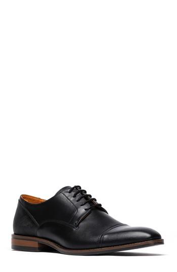 Men's Rodd & Gunn Franklin Cap Toe Derby Eu - Black