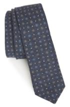 Men's Eleventy Floral Wool Tie, Size - Blue