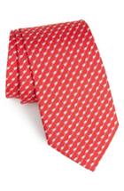 Men's Salvatore Ferragamo Mouse Print Silk Tie