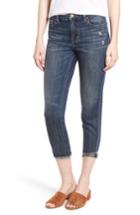 Women's Habitual Vale Slant Fray Hem Jeans - Blue
