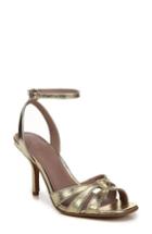 Women's Diane Von Furstenberg Felicity Knotted Sandal M - Metallic
