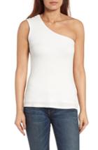 Women's Bobeau One-shoulder Top - Ivory