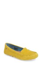 Women's Ugg Milana Moc Toe Flat .5 M - Yellow