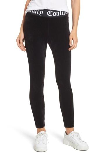Women's Juicy Couture Stretch Velour Leggings