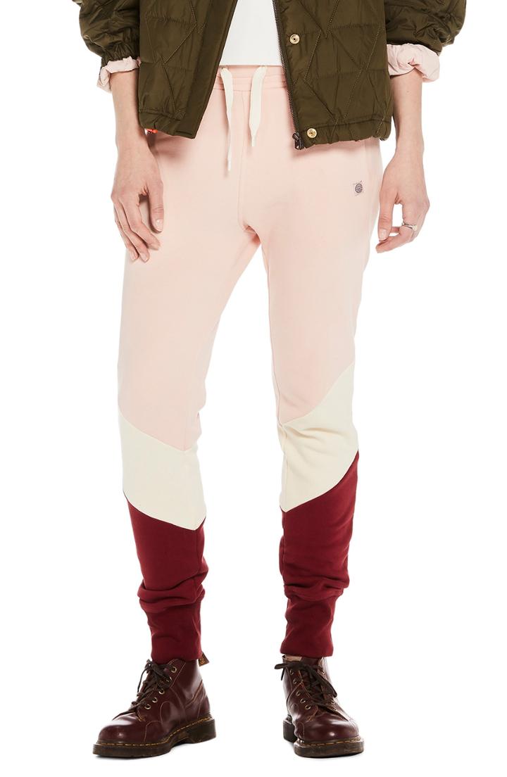 Women's Scotch & Soda Colorblock Jogger Pants - Pink