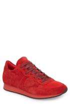 Men's Philippe Model Tropez Low Top Sneaker .5us / 39eu - Red
