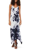 Women's Topshop Tie Dye Halter Maxi Dress Us (fits Like 14) - Blue