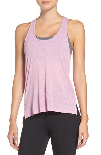 Women's Nike Breathe Cool Running Tank - Purple