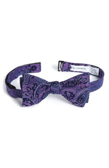 Men's Calibrate Vintage Paisley Silk Blend Bow Tie