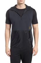 Men's Under Armour Perpetual Coldgear Reactor Sleeveless Hoodie - Black