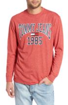 Men's Tommy Jeans Collegiate Logo T-shirt - Red