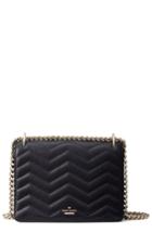 Kate Spade New York Reese Park - Marci Quilted Leather Shoulder Bag - Black