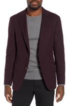 Men's Samuelsohn Classic Fit Wool Blazer R - Burgundy