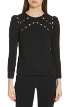 Women's Ba & Sh Corus Cutout Detail Top - Black