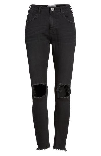 Women's One Teaspoon Freebirds Ripped High Waist Skinny Jeans