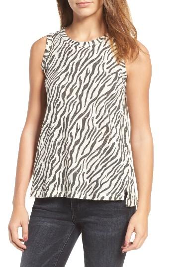 Women's Current/elliott The Muscle Tee Print Tank