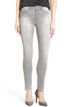 Petite Women's Mavi Jeans 'alissa' Stretch Skinny Jeans P - Grey