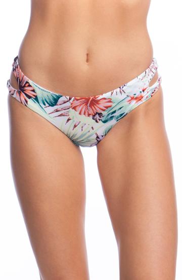 Women's The Bikini Lab Tropical Oasis Cutout Hipster Bikini Bottoms