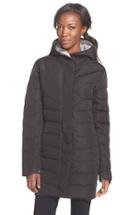 Women's Helly Hansen 'saga' Down Water Repellent Parka - Black