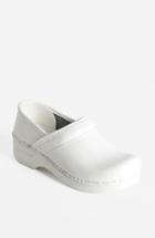 Women's Dansko 'professional' Clog .5-10us / 40eu M - White