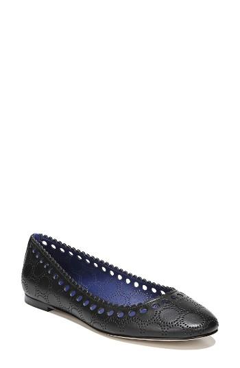 Women's Diane Von Furstenberg Corolla Flat M - Black