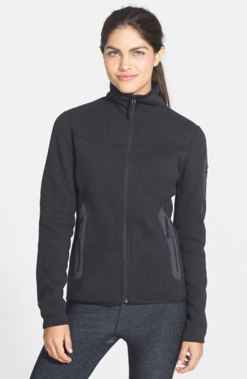 Women's Arc'teryx Covert Cardigan Fleece Jacket - Black