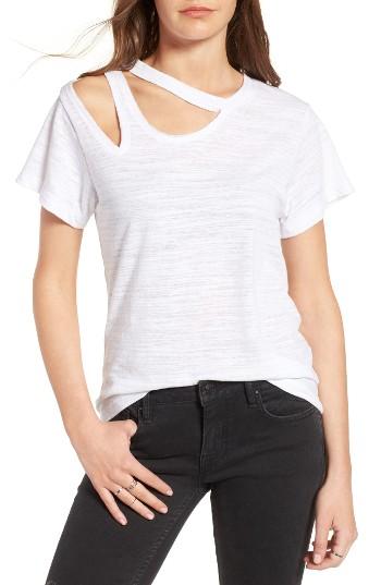 Women's Lna Cutout Tee - White