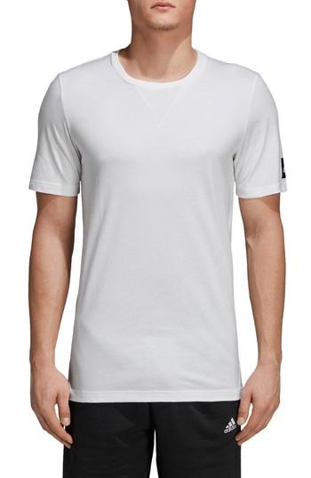 Men's Adidas Fit Id T-shirt, Size Small - White