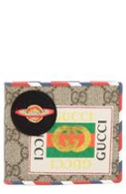 Men's Gucci Courrier Wallet - Brown