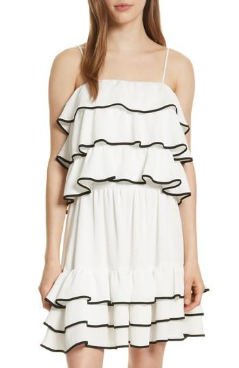 Women's Prose & Poetry Eloise Tiered Ruffle Top - White
