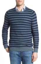 Men's Nordstrom Men's Shop Stripe Sweater - Blue