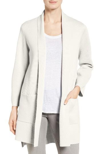 Women's Eileen Fisher Silk & Organic Cotton Kimono Cardigan