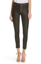 Women's Frame Le High Metallic Ankle Skinny Jeans - Yellow