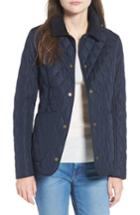 Women's Barbour Spring Annandale Quilted Jacket Us / 10 Uk - Blue