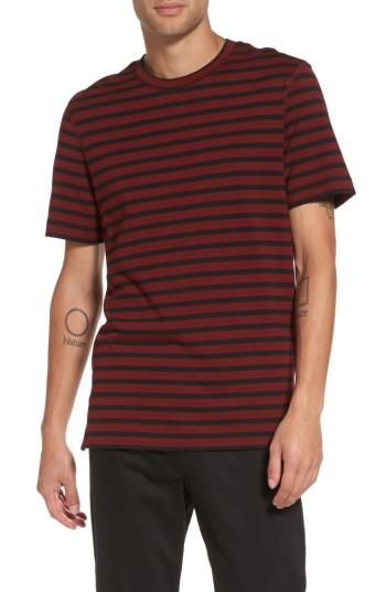 Men's Vince Stripe T-shirt - Red