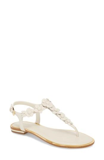 Women's Michael Michael Kors Tricia Sandal M - Ivory