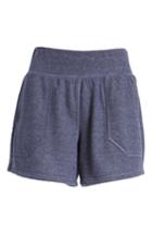 Women's Caslon Off-duty French Terry Shorts, Size - Blue