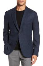 Men's Eleventy Classic Fit Wool & Cashmere Blazer Us / 52 Eu R - Blue