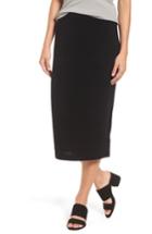 Women's Eileen Fisher Cashmere Knit Pencil Skirt, Size - Black