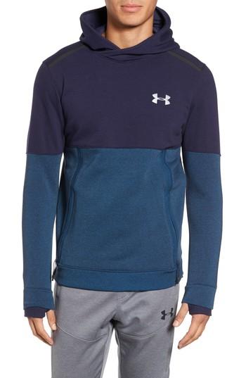 Men's Under Armour Threadborne Hoodie - Coral