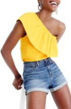 Women's J.crew One-shoulder Top