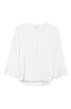Women's Lucky Brand Pintuck Peasant Top